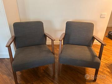 Due poltrone Ikea modelo Ekenaset