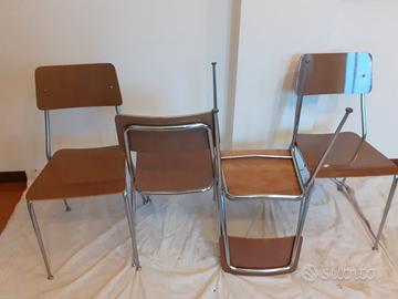 sedie in formica anni 60