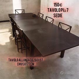 Tavolo +7 sedie