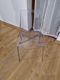 Sedie in plexiglass