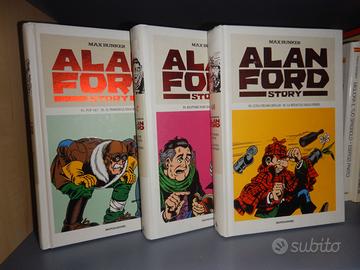 Lotto 3 Libri fumetti ALAN FORD STORY 46 47 48