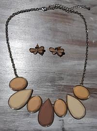 Set collana e orecchini
