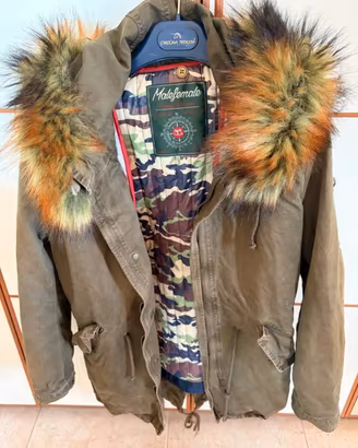 Cappotto Parka Maschile/Femminile taglia 46 Verde