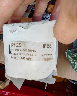 solenoide 12v  Avviamento Lucas triumph 