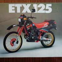 APRILIA ETX 125 - depliant