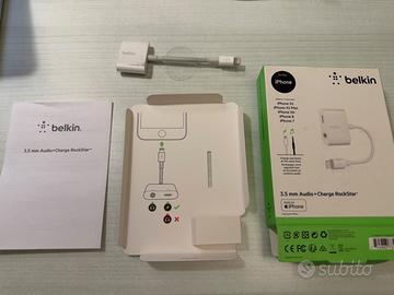 Belkin Adattatore 3,5mm Audio + Charge RockStar