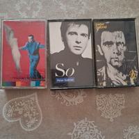 3 musicassette Peter Gabriel originali