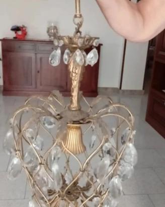 lampadario a gocce