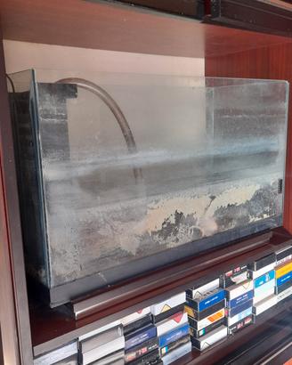 Acquario 100 Litri (80x30x45) + Accessori e Isola
