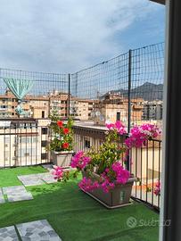 Mansarda con terrazzo