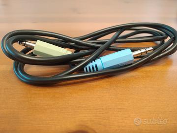 adattatore audio jack 3.5 verde azzurro 