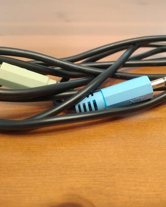 adattatore audio jack 3.5 verde azzurro 
