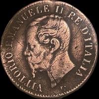 Moneta 2 centesimi 1867
