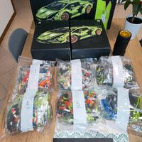 3696 pezzi sigillati Lamborghini Sian kit Costruzi