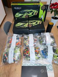 3696 pezzi sigillati Lamborghini Sian kit Costruzi