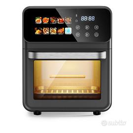 Forno Friggitrice Digitale aria 10 Lt 1350 W nero