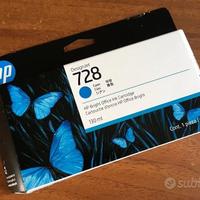 cartuccia HP 728  ml 130 ciano DesignJet