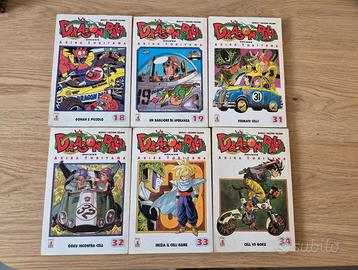 DragonBall Deluxe N.18/19/31/32/33/34 Star Comics 