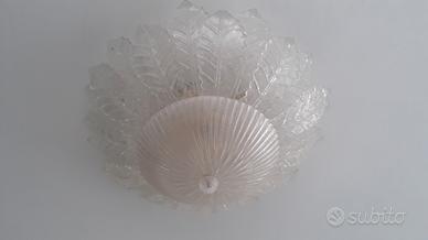 Plafoniere in vetro di murano