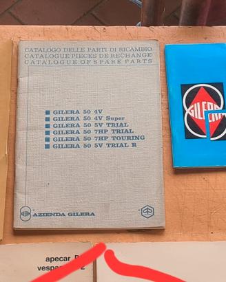 Lotto cataloghi Gilera e Franco Morini
