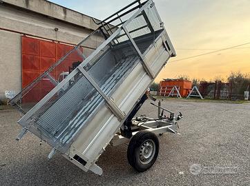 Rimorchio metal micanti ribaltabile per auto