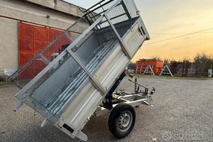 Rimorchio metal micanti ribaltabile per auto