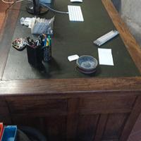 Scrivania Vittoriana Style Inglese 