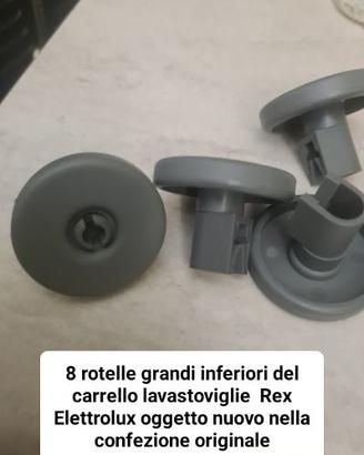 ricambi lavastoviglie candy8 rotelle grandi inferi