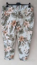 Pantalone cargo donna Mason's, tg 48, verde