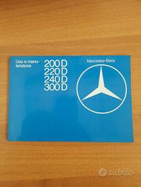 Mercedes W123 Libretto uso e manutenzione (Ita)