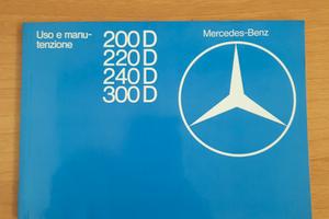 Mercedes W123 Libretto uso e manutenzione (Ita)