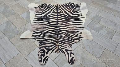 Tappeto in vera pelle