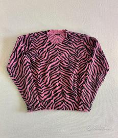 Maglione con stampa zebrata Tezenis taglia M