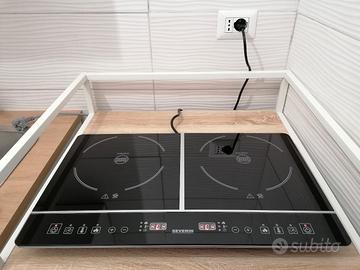 Piano Cottura Induzione Doppio Severin 