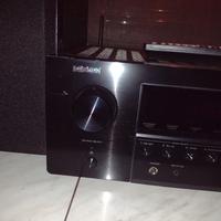 amplificatore Denon + casse + tablet Lenovo 