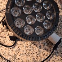 Luci LED disco RGBW Par Light DMX