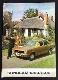 Cartelle stampa Simca rally2/ Sunbeam 1250/1500