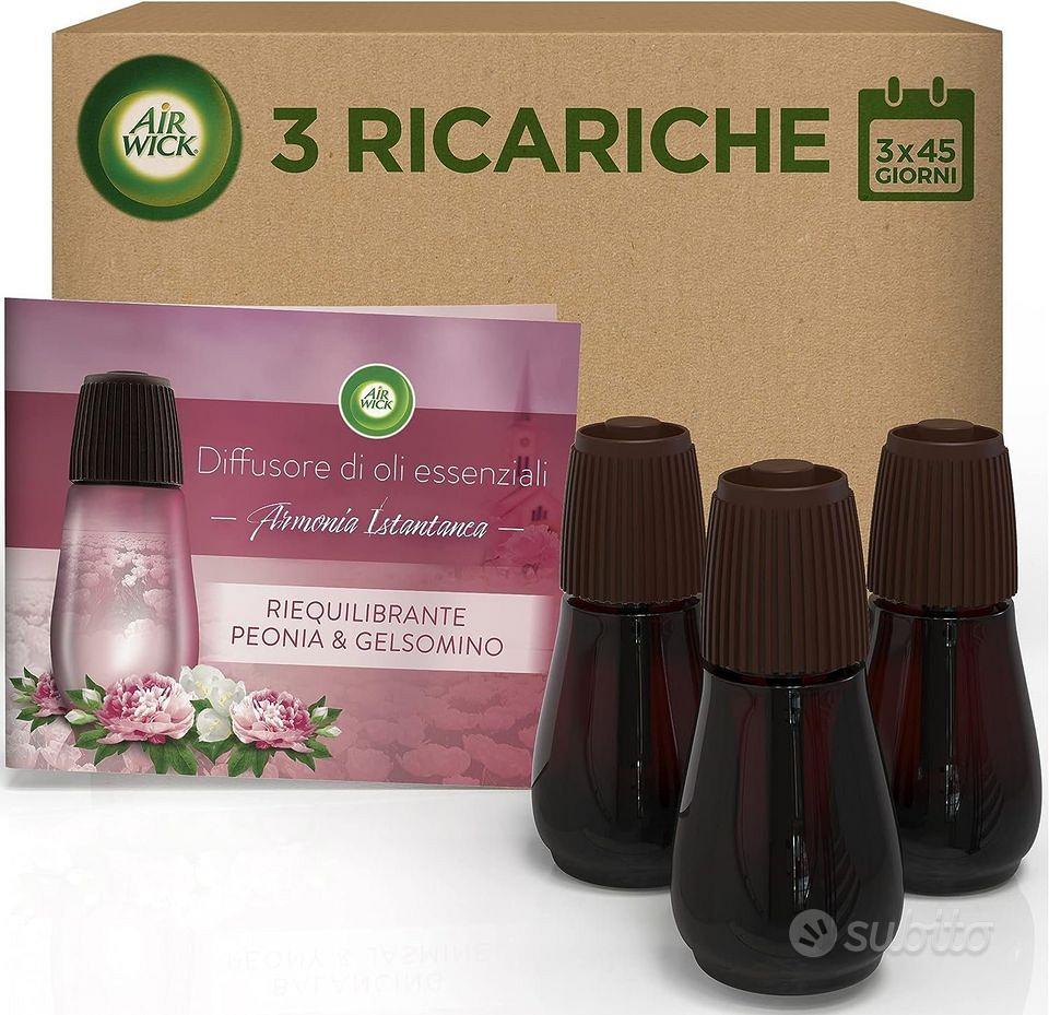 Ricarica Air Wick fragranza Peonia e Gelsomino 3pz