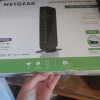 Netgear modem router wireless 150