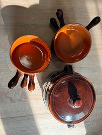 Set 6 ciotole e pentola