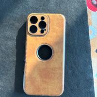 Cover pelle iPhone 16 Pro Max