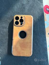 Cover pelle iPhone 16 Pro Max