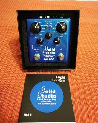 NuX NSS-5 Solid Studio - simulatore IR chitarra