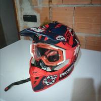 casco acerbis pettorina