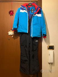 Completo sci bambina 8 anni