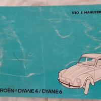 manuale uso e manutenzione Citroën Dyan4/Dyan6
