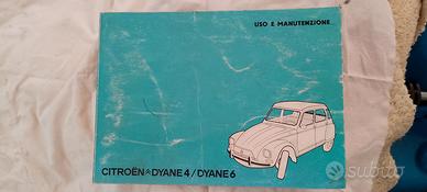 manuale uso e manutenzione Citroën Dyan4/Dyan6