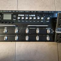 LINE6 POD X3 Live - Pedaliera Multieffetto 