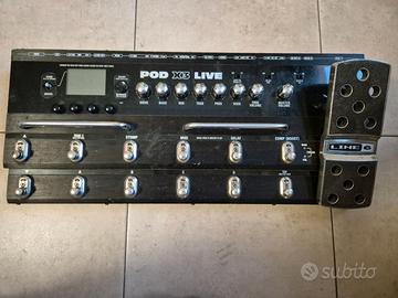 LINE6 POD X3 Live - Pedaliera Multieffetto 