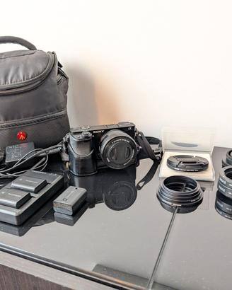 Sony alpha 6000 completo di kit